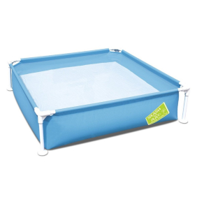 Каркасний басейн Bestway 122 х 122 х 30.5 см блакитний (56217-56217B)