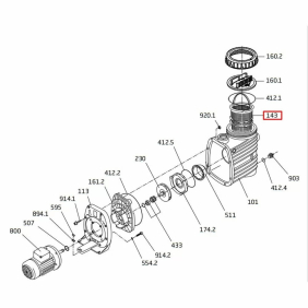 Кошик префільтра Speck Badu Top II (2920314300)