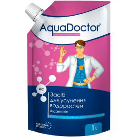 Альгіцид для басейну Aquadoctor AC 1 л дой-пак проти водоростей
