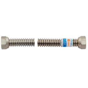 Шланг сильфонний для води Fado Inox Water 60 см, 3/4