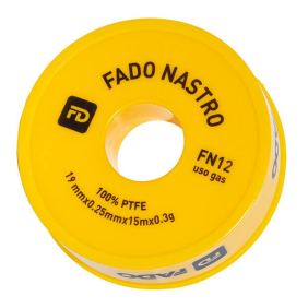 Фум стрічка Fado 19*0,25 мм 15 м для води та газу (FN12)