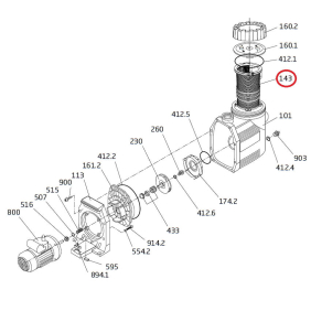 Кошик префільтра Speck Badu Prime 7-20 (2901114300)