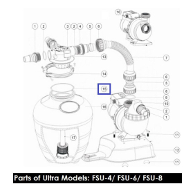 Ущільнення під кран для Emaux FSU (02010045)