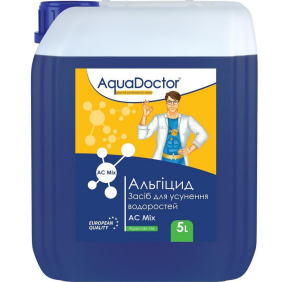 Альгіцид для басейну Aquadoctor AC MIX 5 л для швидкого видалення водоростей