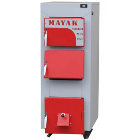 Твердопаливний котел МАЯК Standart Plus UNI 5 мм 25 кВт