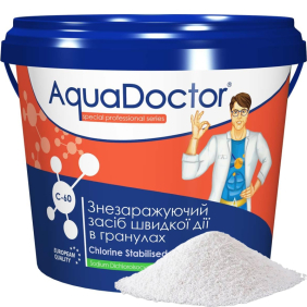 Хлор шоковий Aquadoctor C60 5 кг, гранули