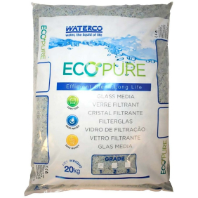 Скляний пісок Waterco EcoPure, фракція 0.5-1 мм, мішок 20 кг