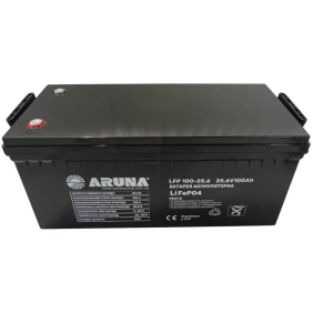 Акумуляторна батарея Aruna LFP 100-25,6, LiFePO4, 100 Ah, 25,6 V