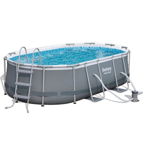 Каркасний басейн Bestway 427 х 250 х 100 см, з фільтром та драбиною (56620)