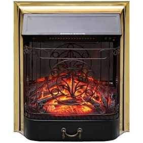 Електрокамін Royal Flame Majestic FX Brass з функцією обігріву та звуком