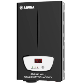 Стабілізатор напруги Aruna SDR 500 WALL (500 ВА/300 Вт)