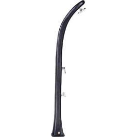 Душ сонячний Aquaviva So Happy, 28 л, ПВХ, мийка для ніг, антрацит (DS-H221NO)