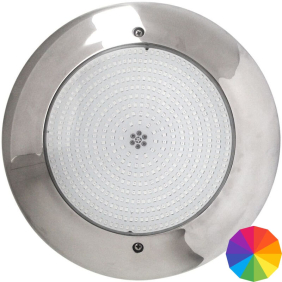 Підводний прожектор AquaViva HT201S LED, 33 Вт, RGB, 546 діодів, 12 В, AISI 316, d 260 мм, із заставною
