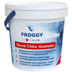 Хлор шоковий Froggy Shock Chlor Granules 5 кг гранули