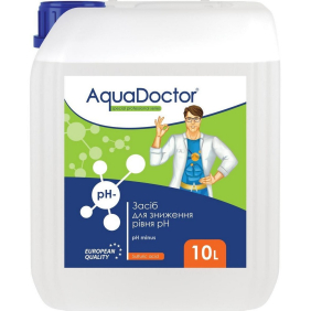 Рідкий pH мінус Aquadoctor 35% сірчана кислота 10 л