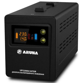 Джерело безперебійного живлення Aruna UPS TOR 2000/24 ​​(1200 Вт/2000 ВА)