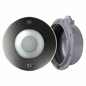 LED прожектор Aquaviva HJ-RV-SS195S із заставною, 10 Вт, NW (Neutral White), AISI 316, d 195 мм, 12 В