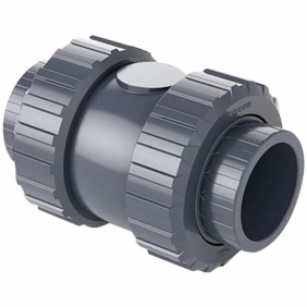 Зворотний клапан пружинний ПВХ Hidroten 75 мм, EPDM, клейовий (1016007)