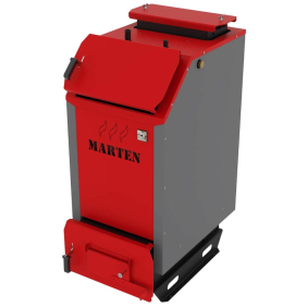 Твердопаливний шахтний котел Marten Master 15 кВт сталь 5 мм