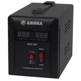 Стабілізатор напруги Aruna SDR 500 (500 ВА/300 Вт)