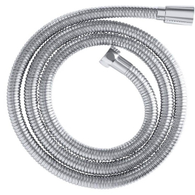 Шланг для душу Aquastrong Steel Chrome, L 1,5-1,8 м, гайка з обертанням (SCR-112-15)